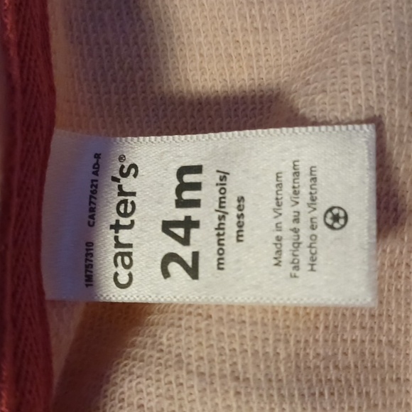 CARTER'S SIZE 24 MONTHS, ZIP UP, WITH A HOOD. - Picture 4 of 7